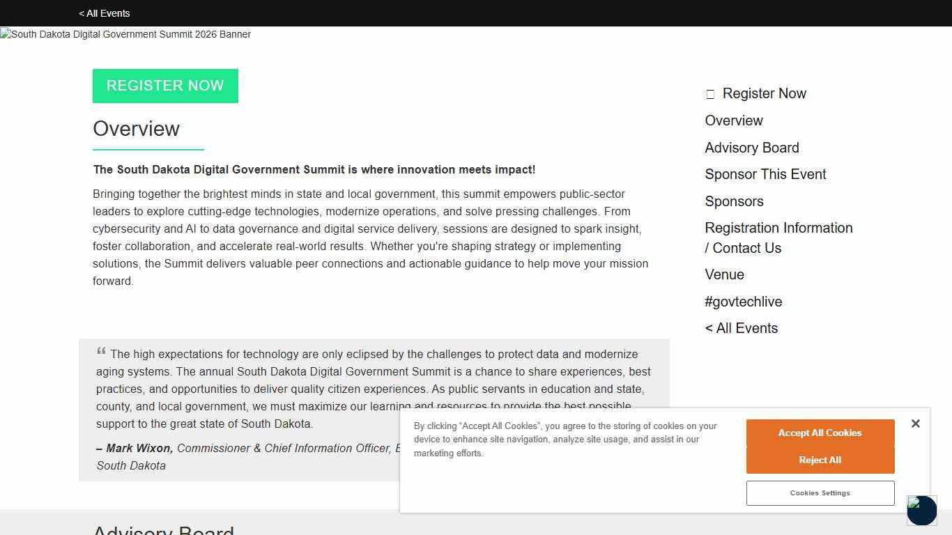 South Dakota Digital Government Summit 2026